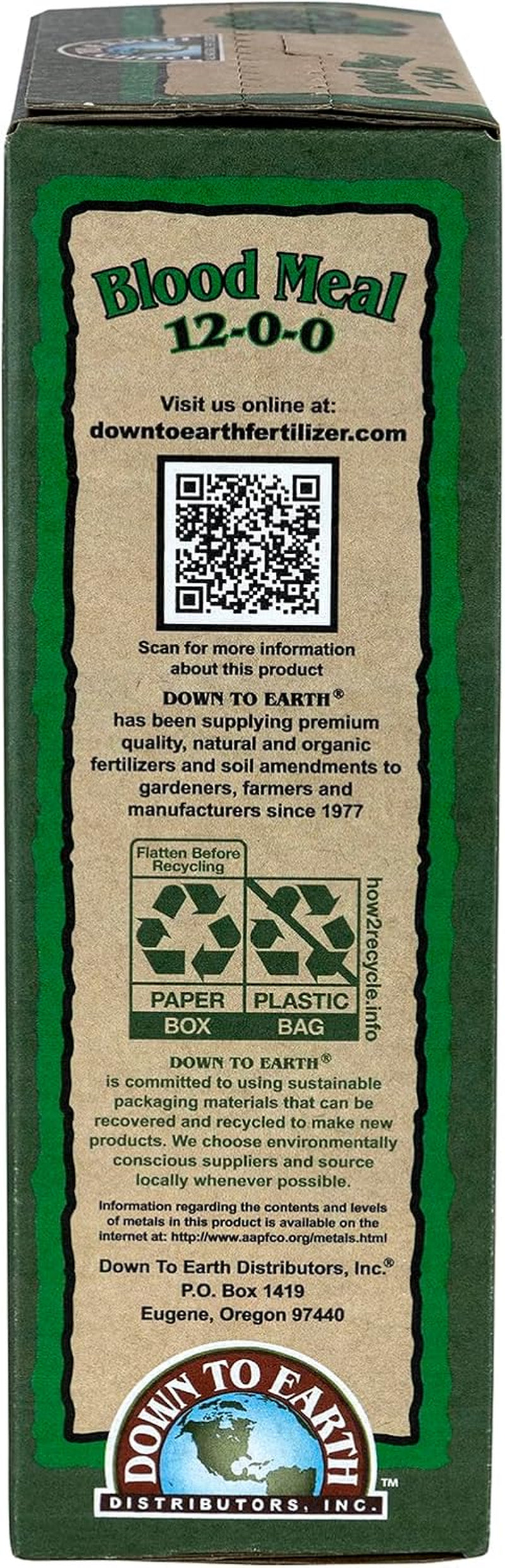 Blood Meal Fertilizer Mix 12-0-0, 5 Lb