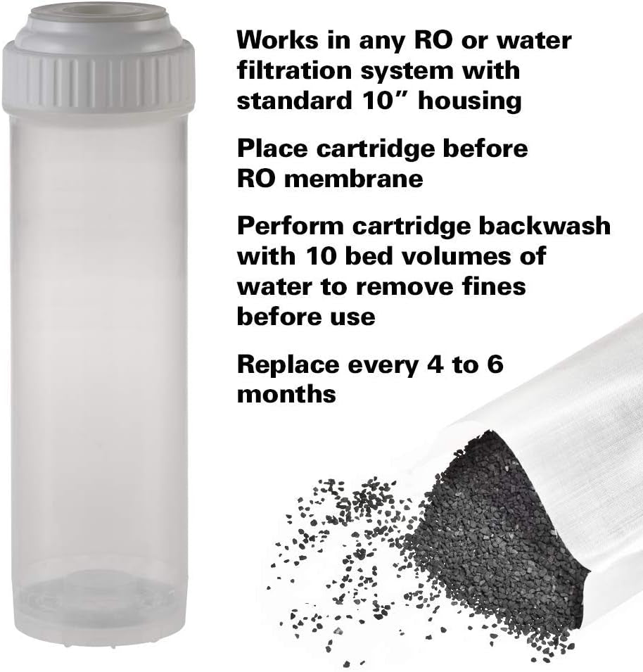 – Premium Catalytic Activated Carbon – 454G (1Lb), Chlorine, Chloramine and Hydrogen Sulfide Removal for Tap Water, Reverse Osmosis Filtration Systems and Aquariums