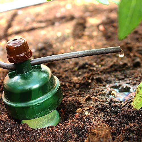 Watering System Stakes 10 Plant Starter Drip Irrigation | Great for Houseplants and Garden