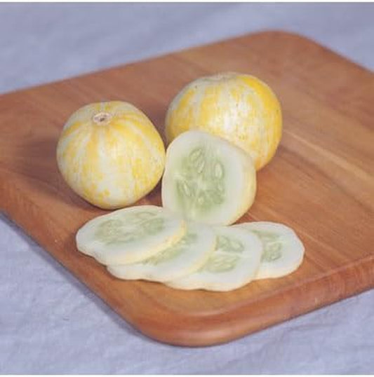 Cucumber Lemon Great Heirloom Vegetable by  BULK 1 Lb Seeds