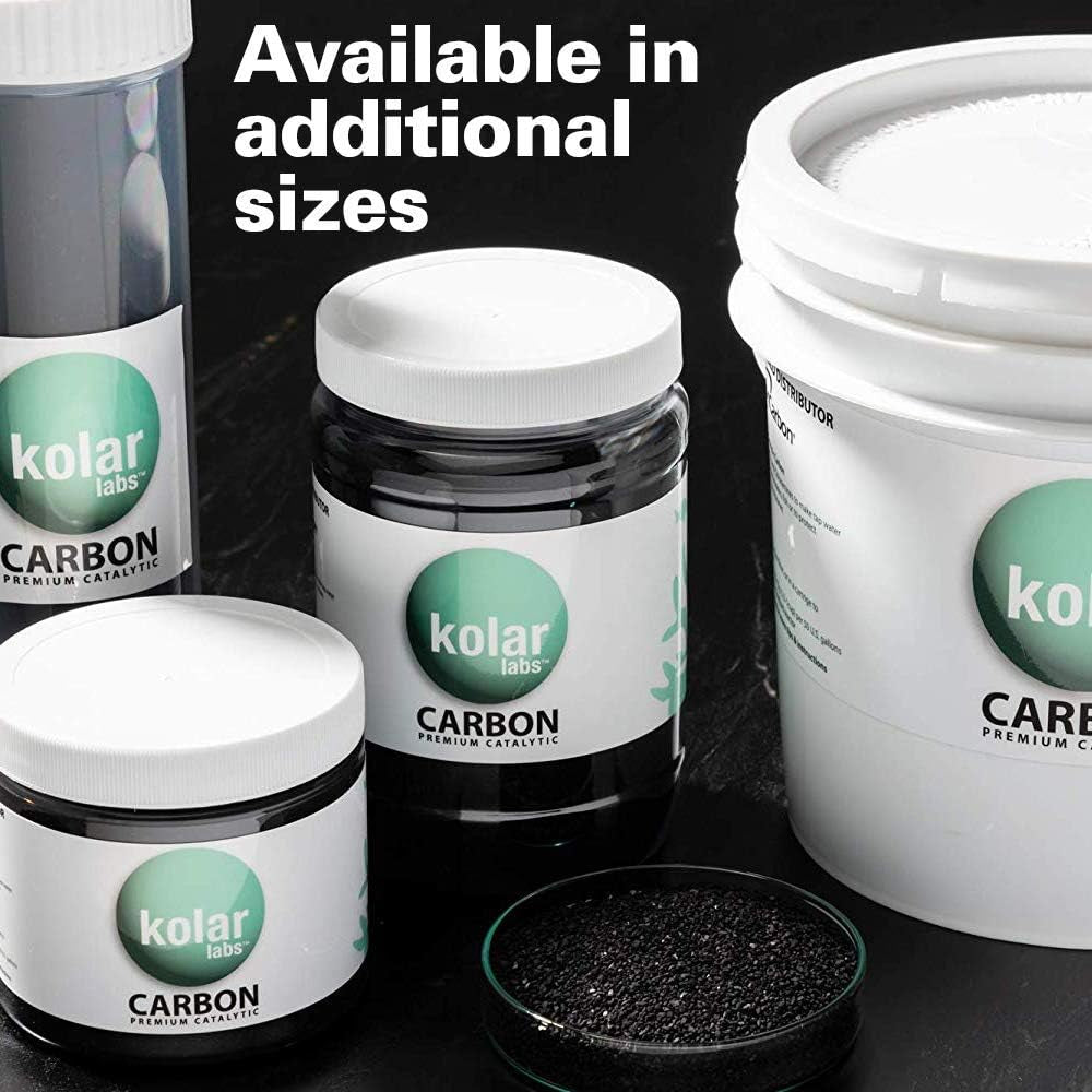 – Premium Catalytic Activated Carbon – 454G (1Lb), Chlorine, Chloramine and Hydrogen Sulfide Removal for Tap Water, Reverse Osmosis Filtration Systems and Aquariums