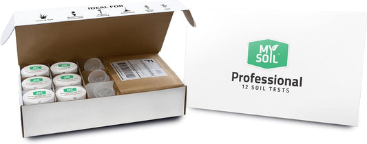 Mysoil Soil Test Kit, Unlock Your Lawn & Garden Potential, Complete & Accurate Nutrient and Ph Analysis with Recommendations Tailored to Your Soil and Plant Needs