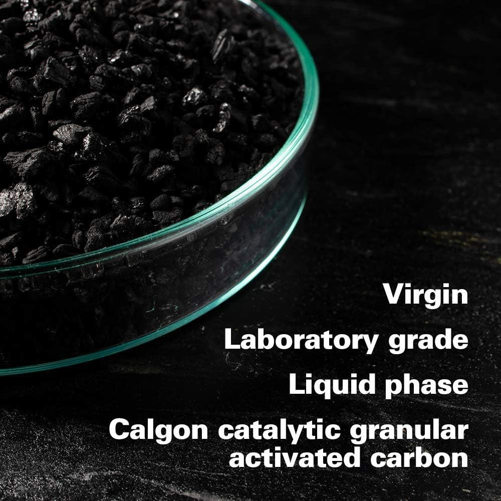 – Premium Catalytic Activated Carbon – 454G (1Lb), Chlorine, Chloramine and Hydrogen Sulfide Removal for Tap Water, Reverse Osmosis Filtration Systems and Aquariums