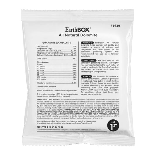 Root & Veg Replant Kit with Standard 7-7-7 Fertilizer, Dolomite, and 2 Mulch Covers