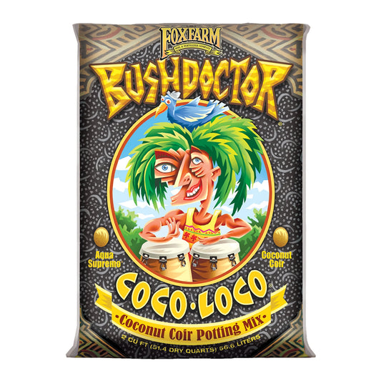 Coco Loco Coconut Coir Potting Mix Soil, 2 Cu Ft