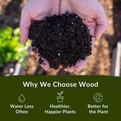 Organic Indoor Potting Mix, All Natural Premium Soil 8 Qt., OMRI Listed