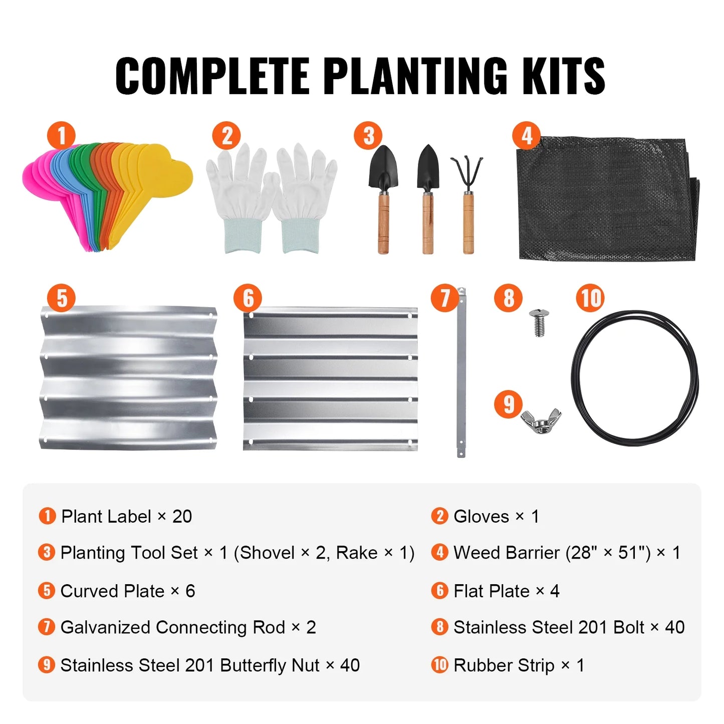 Raised Garden Bed, 6 X 3 X 1 Ft Galvanized Metal Planter Box, Outdoor Planting Boxes with Open Base Water-Proof and Corrosion-Proof to Withstand a Variety of Outdoor Weather Conditions