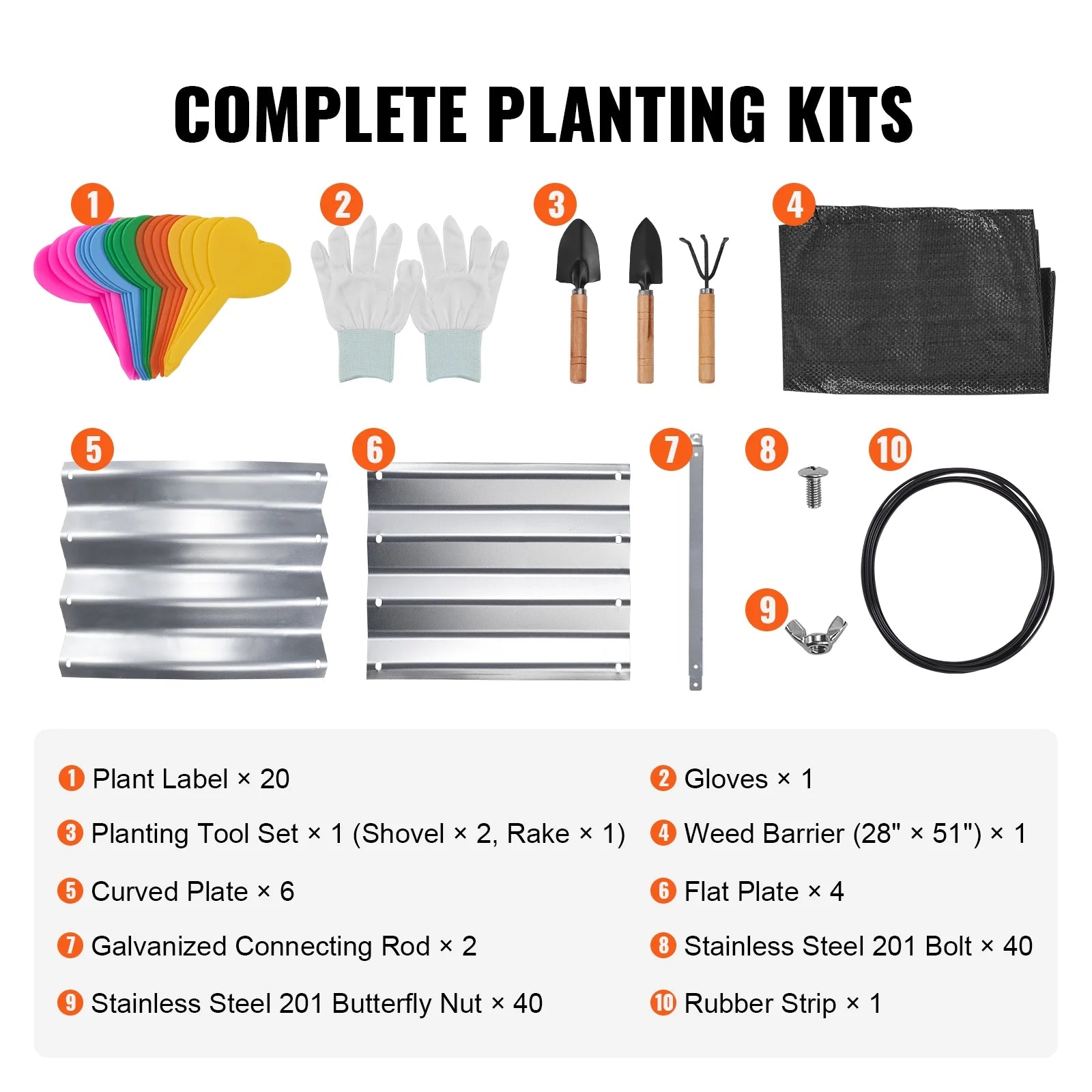 Raised Garden Bed, 6 X 3 X 1 Ft Galvanized Metal Planter Box, Outdoor Planting Boxes with Open Base Water-Proof and Corrosion-Proof to Withstand a Variety of Outdoor Weather Conditions