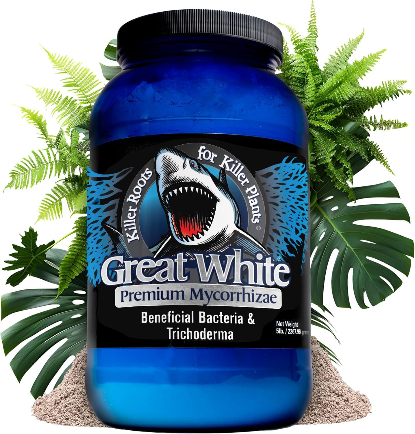 Mycorrhizal Fungi 4 Oz, Beneficial Bacteria for Plant Growth, Root Stimulator, Concentrated 3-In-1 Formula by