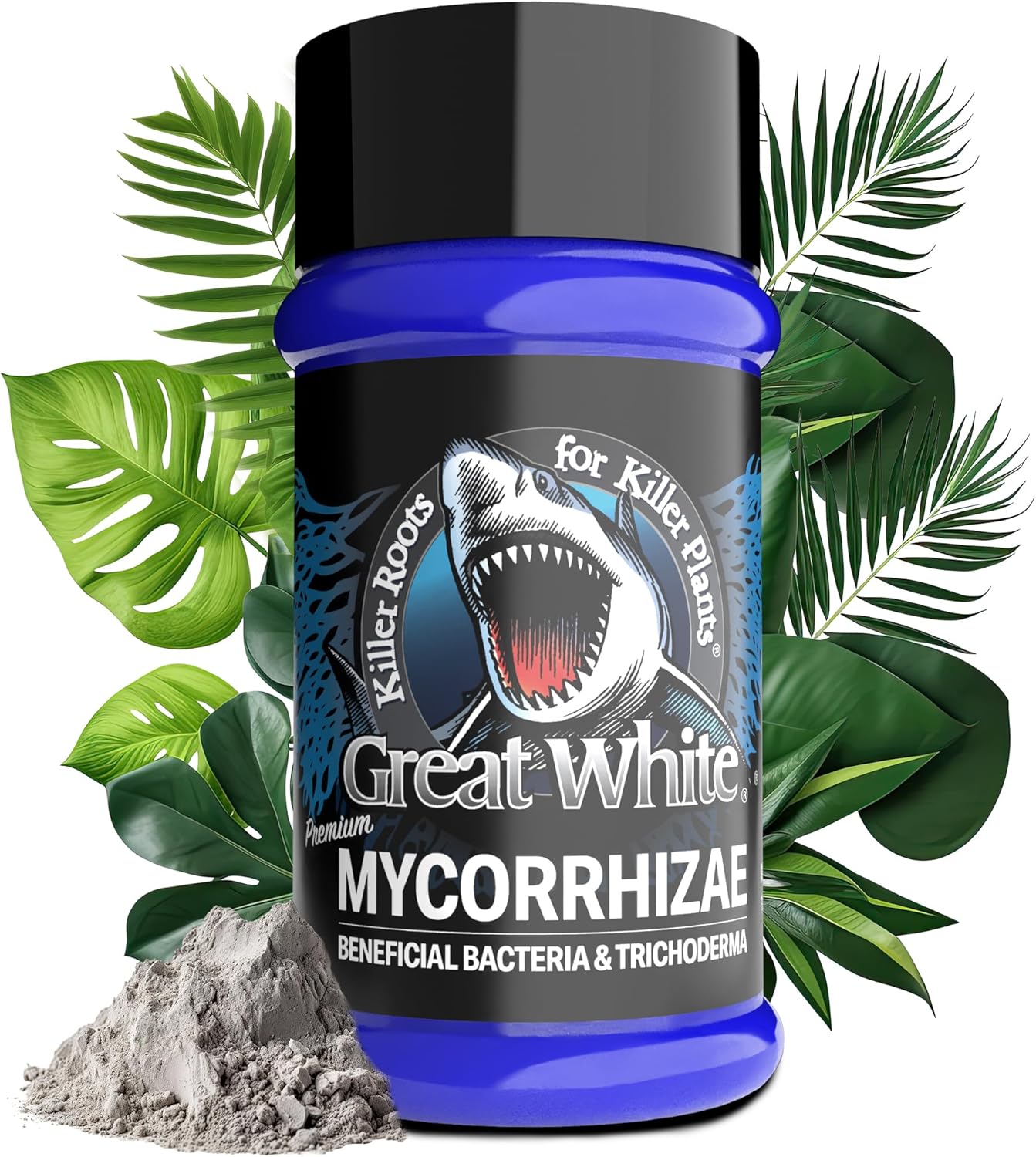 Mycorrhizal Fungi 4 Oz, Beneficial Bacteria for Plant Growth, Root Stimulator, Concentrated 3-In-1 Formula by