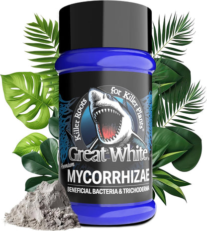 Mycorrhizal Fungi 4 Oz, Beneficial Bacteria for Plant Growth, Root Stimulator, Concentrated 3-In-1 Formula by
