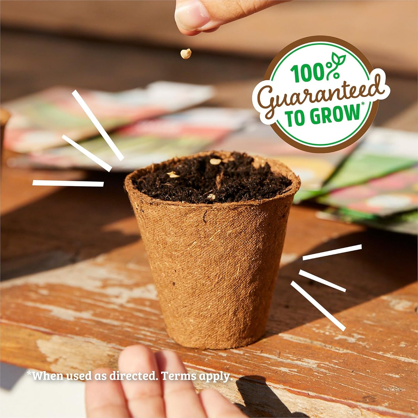 Heirloom Organic, Non-Gmo & USA Grown Seeds, 30Ct Herb, Fruit, and Veggies, Assortment May Vary, Guaranteed to Grow