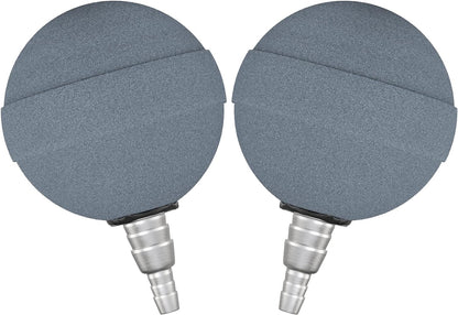 Aquarium Air Stone Ball 2 Inch, Airstones for Aquarium Fish Tank Bucket Hydroponics Pond and DWC Reservoir, 4 Pack