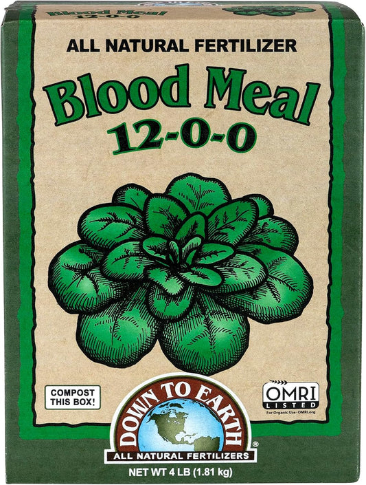 Blood Meal Fertilizer Mix 12-0-0, 5 Lb