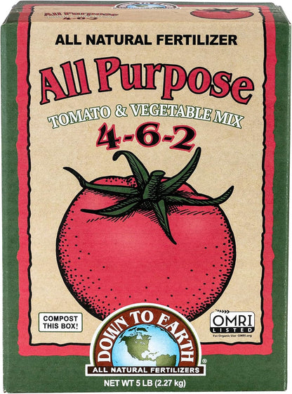 Organic All Purpose Fertilizer Mix 4-6-2, 50 Lb