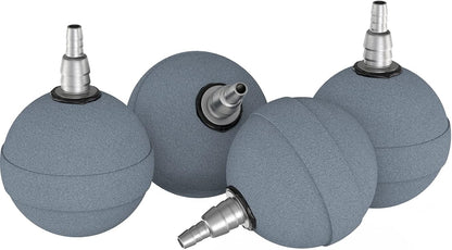 Aquarium Air Stone Ball 2 Inch, Airstones for Aquarium Fish Tank Bucket Hydroponics Pond and DWC Reservoir, 4 Pack