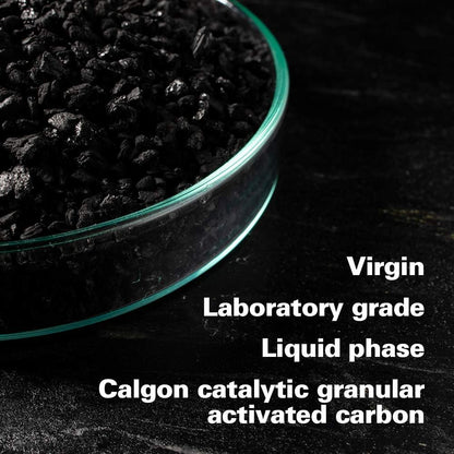 – Premium Catalytic Activated Carbon – 454G (1Lb), Chlorine, Chloramine and Hydrogen Sulfide Removal for Tap Water, Reverse Osmosis Filtration Systems and Aquariums