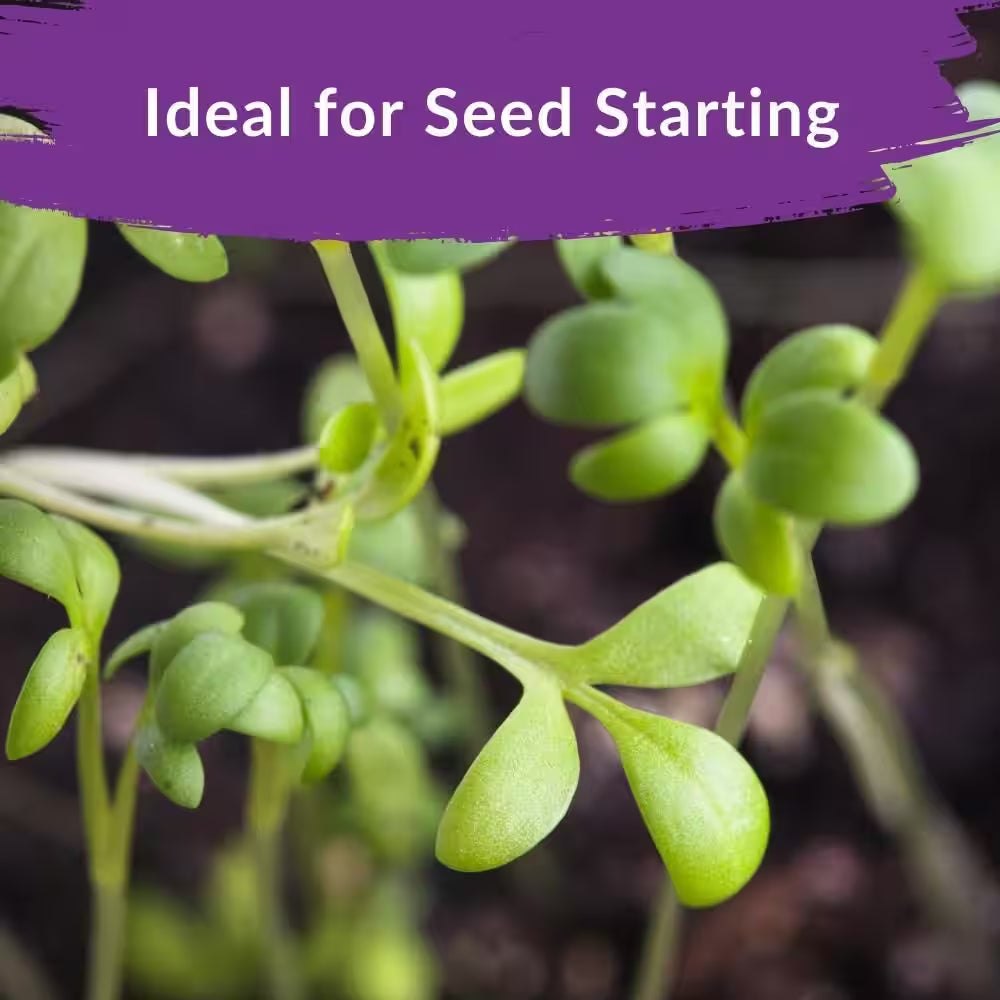 Organic Indoor Potting Mix, All Natural Premium Soil 8 Qt., OMRI Listed